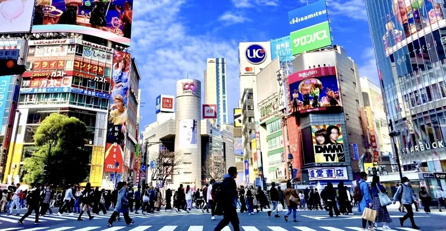 Shibuya Scramble Crossing