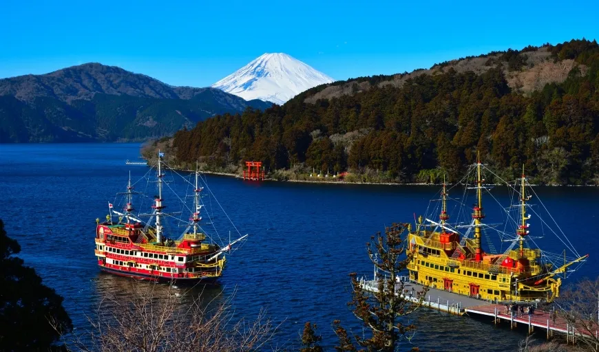 Lake Ashi Cruise and Mt. Fuji
