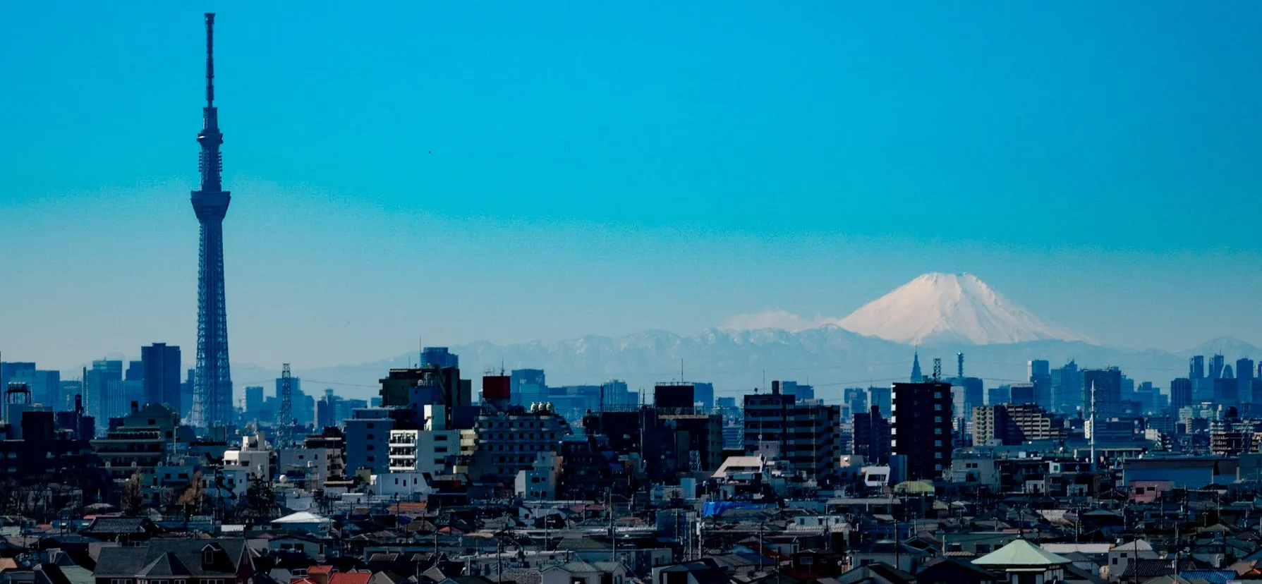 Tokyo Skytree & Mt.Fuji